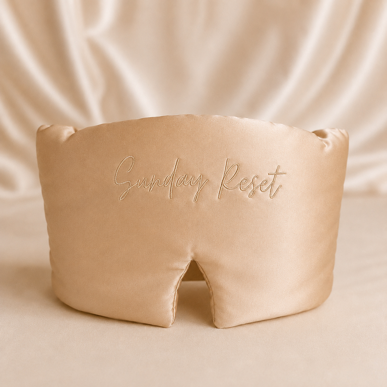 Sunday Reset 3D Silk Sleep Mask