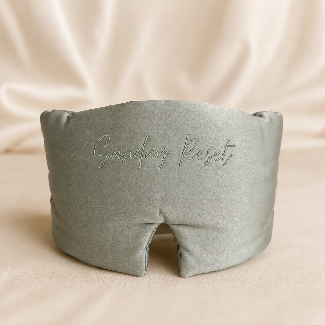 Sunday Reset 3D Silk Sleep Mask