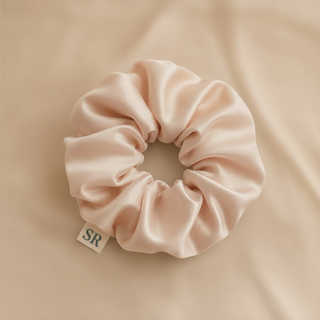 Mulberry Silk Scrunchie