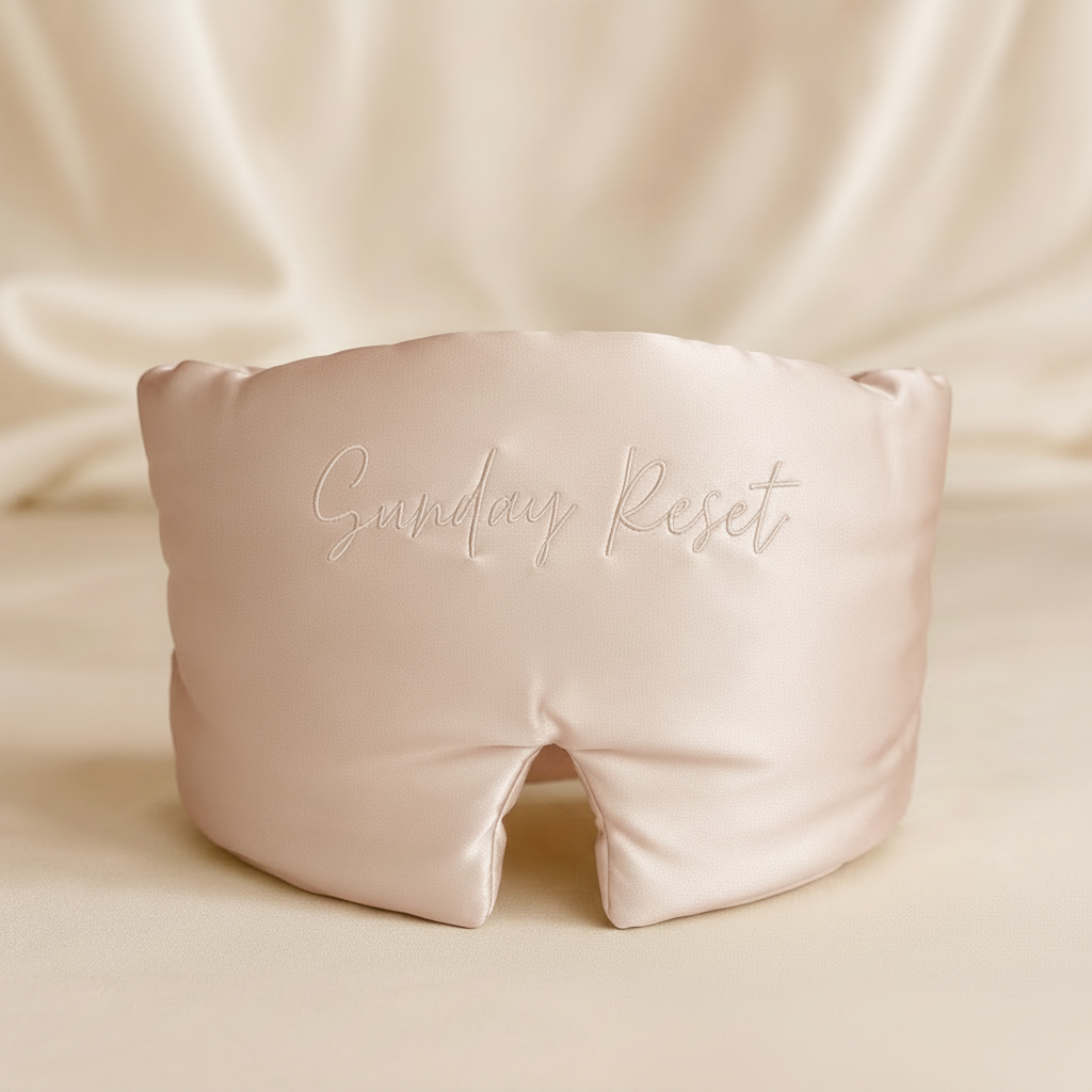 Pearl Sleep Mask - Soft Blush